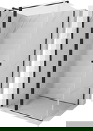 Mexen Mist T отваряема душ кабина 110 x 70 см, прозрачна, черна - 8A4T-110-070-70-00