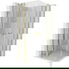 Mexen Mist Duo окачена душ кабина 80 x 80 см, прозрачна, златна - 8A4-080-080-50-00