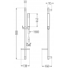 Mexen DQ77 комплект за душ с плъзгащ се механизъм, златен - 785774581-50
