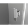Mexen Mist T разтегателна душ кабина 80 x 70 см, прозрачна, хром - 8A4T-080-070-01-00