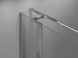 Mexen Mist T кабина за душ с отварящи се врати 90 х 70 cm, прозрачна, хром - 8A4T-090-070-01-00
