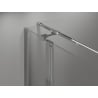 Mexen Mist T душ кабина с отваряща се врата 95 x 90 см, прозрачна, хром - 8A4T-095-090-01-00