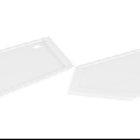 Mexen Flow петоъгълна тава slim десен 100 x 80 см, бял гланц - 46P108010R