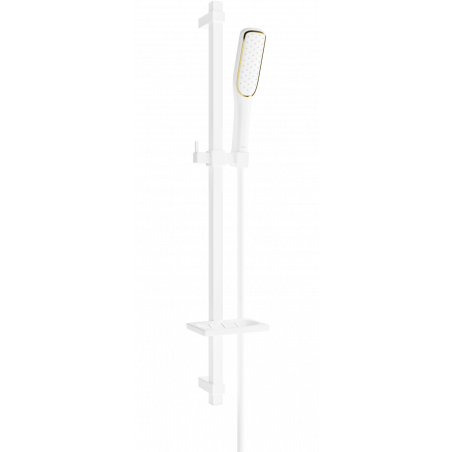 Mexen DQ49 плъзгащ се душ комплект, бял - 785494581-25