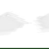 Mexen Flow+ ляв петоъгълен душов поддушник 100 x 80 см, бял гланц - 46P108010LH
