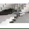 Mexen Flow+ петстенен поддушов корито десен 100 x 80 см, черен мат - 46P708010RH