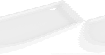 Mexen Flow+ полукръгла асиметрична дясна душ кабина 90 x 80 см, бял гланц - 46Q108090RH