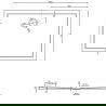 Mexen Flow правоъгълен тънък поддушник 160 x 85 см, бял гланц - 46R108516