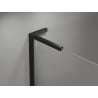 Mexen Mist L Duo отваряема душ кабина 110 x 90 см, прозрачна, черна - 8A4L-110-090-70-00