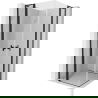 Mexen Mist L Duo сгъваема душ кабина 95 x 95 см, прозрачна, черна - 8A4L-095-095-70-00