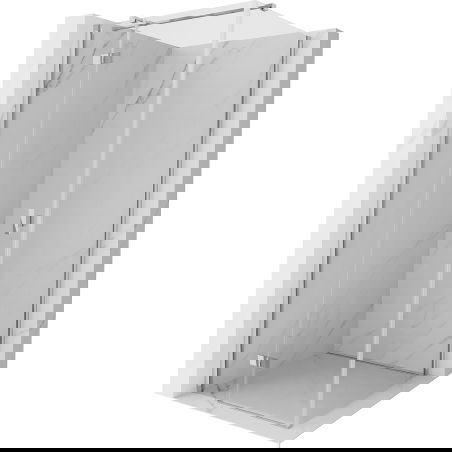 Mexen Mist H T лява душ кабина 70 x 70 см, прозрачна, хром - 8A5T-070-070-01-00-L