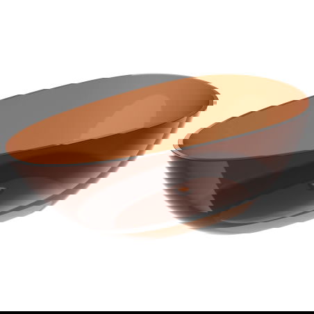 Mexen Glass седяща вана свободностояща прозрачна 170 x 85 см, хромиран капак - 58061708505