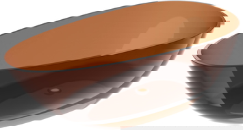 Mexen Glass седяща вана свободностояща прозрачна 170 x 85 см, хромиран капак - 58061708505