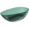 Mexen Glass teal свободностояща прозрачна вана 170 x 85 cm, хромиран изпускател - 58061708511