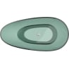 Mexen Glass teal свободностояща прозрачна вана 170 x 85 cm, хромиран изпускател - 58061708511