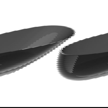 Mexen Glass черна свободностояща вана прозрачна 170 x 85 cm, хромиран сифон - 58061708513