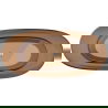 Mexen Pure Earth самостоятелна вана прозрачна 170 x 80 см, хромиран клапан - 58071708005