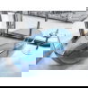 Mexen Pure деним свободно стояща вана прозрачна 170 x 80 см, хром щепсел - 58071708007