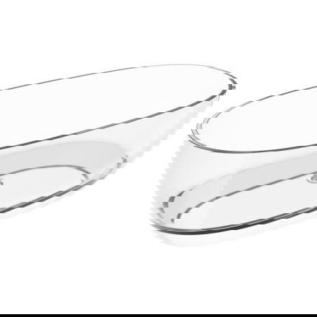 Mexen Pure прозрачна свободностояща вана 170 x 80 см, хромиран отвор - 58071708008