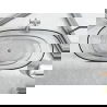 Mexen Pure прозрачна свободностояща вана 170 x 80 cm, хром запушалка - 58071708008