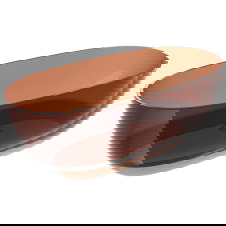 Mexen Pure cherry свободностояща прозрачна вана 170 x 80 cm, хромиран затвор - 58071708009