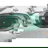 Mexen Pure teal свободно стояща прозрачна вана 170 x 80 cm, хромиран клапан - 58071708011