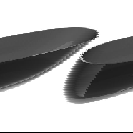 Mexen Pure черна свободностояща вана прозрачна 170 x 80 см, хромиран клапан - 58071708013