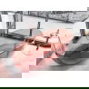 Mexen Pure розова свободностояща вана прозрачна 170 x 80 см, хромиран клапан - 58071708014