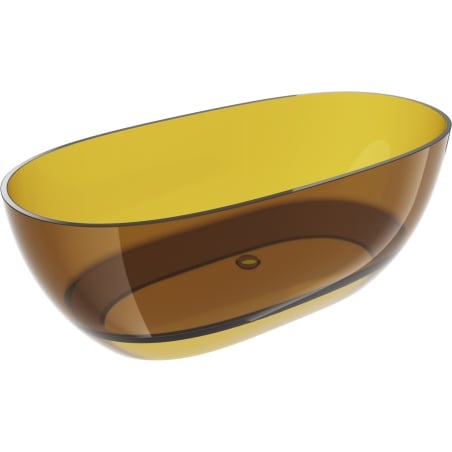 Mexen Pure honey вана свободностояща прозрачна 170 x 80 см, тапа хром - 58071708015