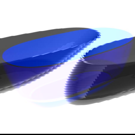 Mexen Pure сапфир самостоятелна прозрачна вана 170 x 80 см, хромирана тапа - 58071708016