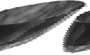 Mexen Orax черна самостоятелна вана прозрачна 170 x 80 см, хромиран клапан