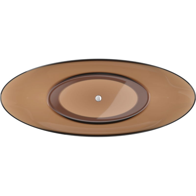 Mexen Vea Earth самостоятелна вана прозрачна 180 x 80 см, хромиран изпускател - 58091808005