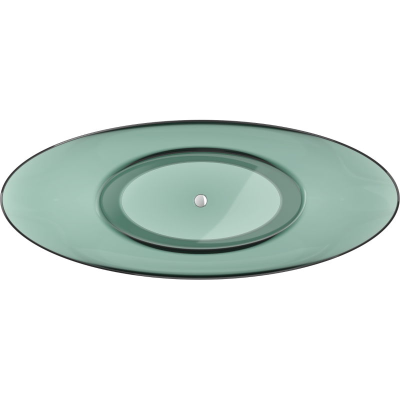 Mexen Vea Teal wanna свободностояща прозрачна 180 x 80 cm, хромиран капак - 58091808011