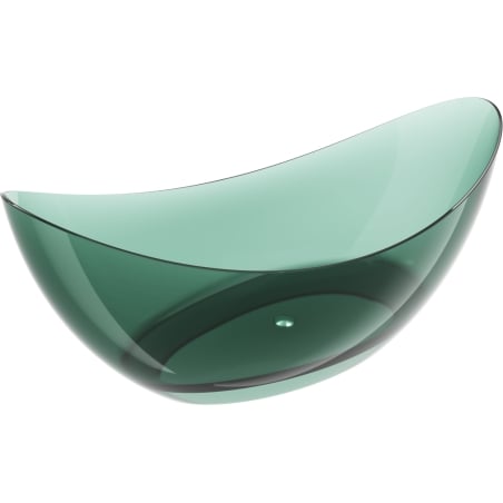 Mexen Vea teal свободностояща прозрачна вана 180 x 80 см, хромиран изпускател - 58091808011
