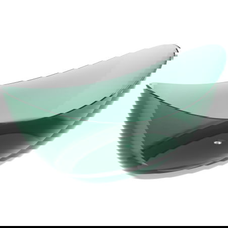 Mexen Vea тюркоаз вана свободностояща прозрачна 180 x 80 см, клапан хром - 58091808011