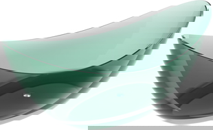 Mexen Vea Teal wanna свободностояща прозрачна 180 x 80 cm, хромиран капак - 58091808011