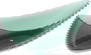 Mexen Vea тюркоаз вана свободностояща прозрачна 180 x 80 см, клапан хром - 58091808011