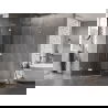 Mexen Lunar L петстенен душ кабина с врата, лява - 80 x 90 см, прозрачен, хром - 831L-080L-090P-01-00-L