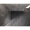 Mexen Lunar L петоъгълна душ кабина с врата отляво 80 x 100 см, прозрачна, хром