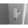 Mexen Mist H T душ кабина с врата на панти лява 70 x 90 см, прозрачно, хром - 8A5T-070-090-01-00-L