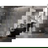 Mexen Lunar L петстенна лява душ кабина 80 x 90 см, прозрачна, златна - 831L-080L-090P-50-00-L