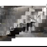 Ъглова душ кабина Mexen Lunar с врата наляво 80 x 90 см, прозрачна, златна - 831-080L-090P-50-00-L