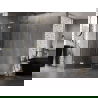 Mexen Lunar L петстенен ляв душ кабина 80 x 90 cm, прозрачен, златиста четка - 831L-080L-090P-55-00-L