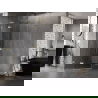 Mexen Lunar L пет-стенна душ кабина лява 90 x 100 см, прозрачна, златиста матова - 831L-090L-100P-55-00-L
