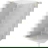 Mexen Lunar L петстенна душ кабина дясна 90 x 100 см, прозрачна, златна мат - 831L-090P-100L-55-00-P