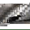 Mexen Lunar L петстенна душ кабина дясна 90 x 100 см, прозрачна, златна мат - 831L-090P-100L-55-00-P