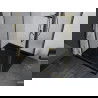 Mexen Apia плъзгаща се душ кабина 100 x 100 cm, прозрачна, златна + корито Flat, черно - 840-100-100-50-00-4070G
