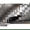 Mexen Lunar L петостранна душ кабина с десен отварящ се механизъм 80 x 90 cm, прозрачна, розово злато - 831L-080P-090L-60-00-P
