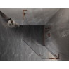 Mexen Lunar L петостенна душ кабина с десен шарнир 80 x 100 см, прозрачна,