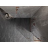 Mexen Lunar L петоъгълна душ кабина с люлееща се врата, дясна 90 x 100 см,